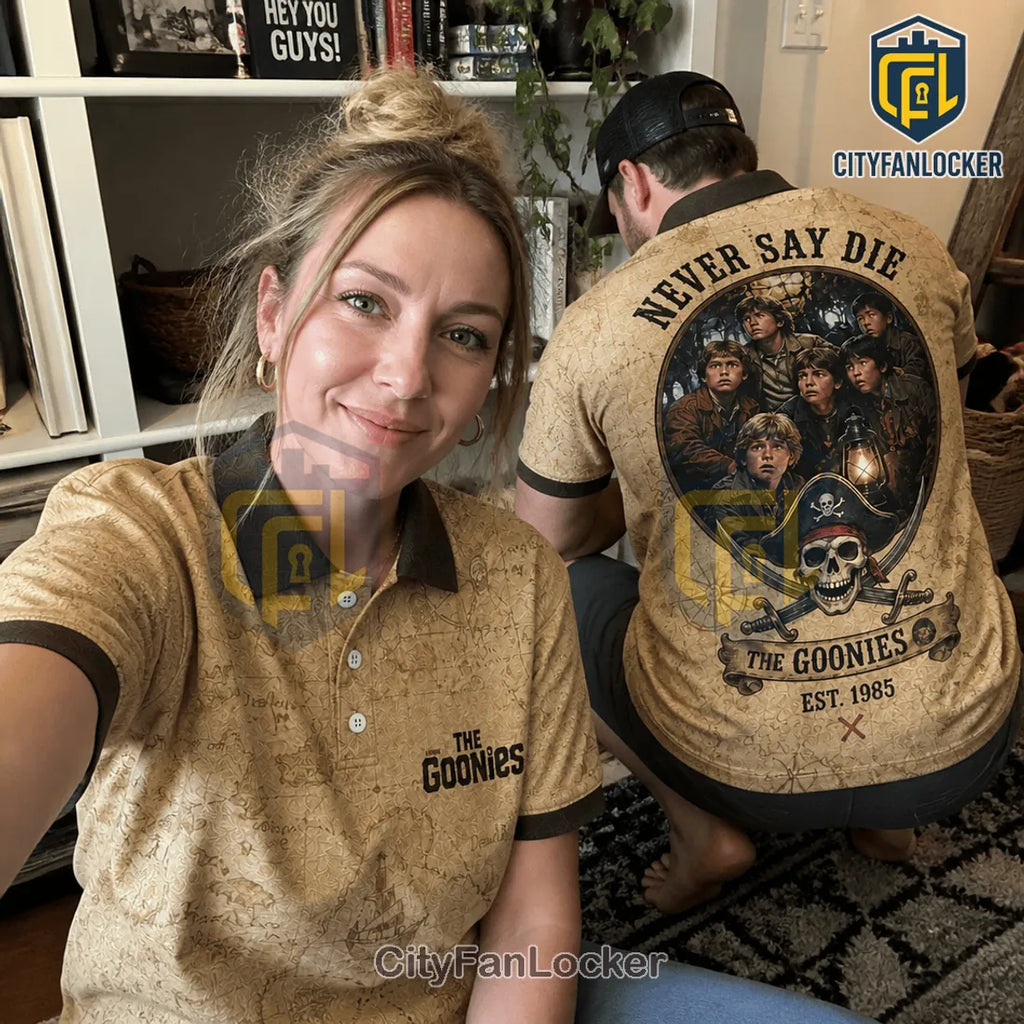 The Goonies Never Say Die Premium Polo Shirt