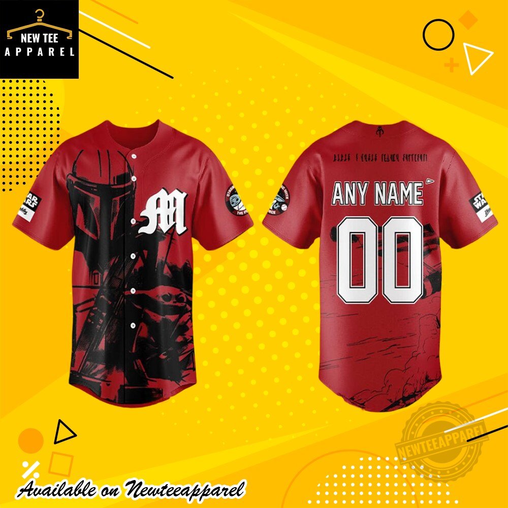 The Mandalorian Star Wars Baseball Jersey