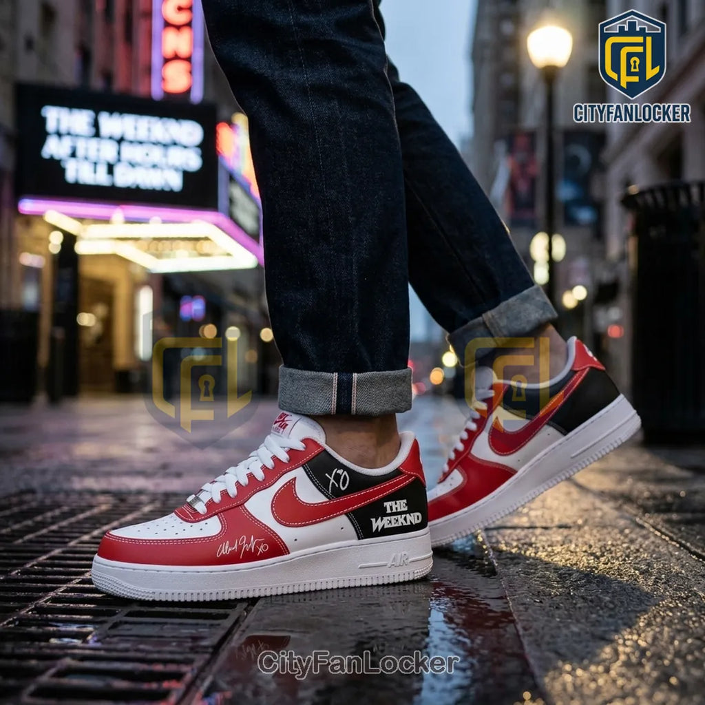 The Weeknd After Hours Till Dawn Custom Nike Air Force 1