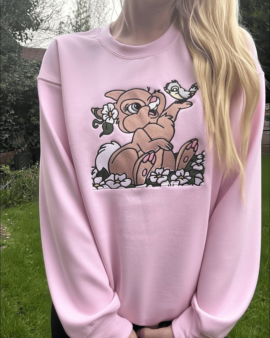 Spring Thumper Embroidered Sweatshirt
