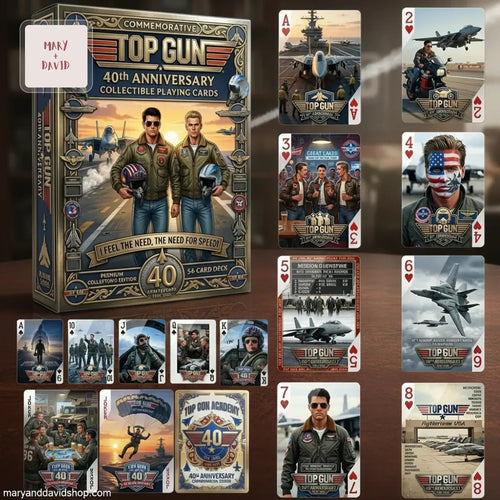 Top Gun 40th Anniversary Commemorative Playing Cards