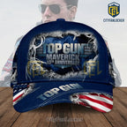 Top Gun Maverick 40th Anniversary Distressed Baseball Cap