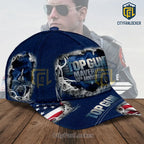 Top Gun Maverick 40th Anniversary Distressed Baseball Cap
