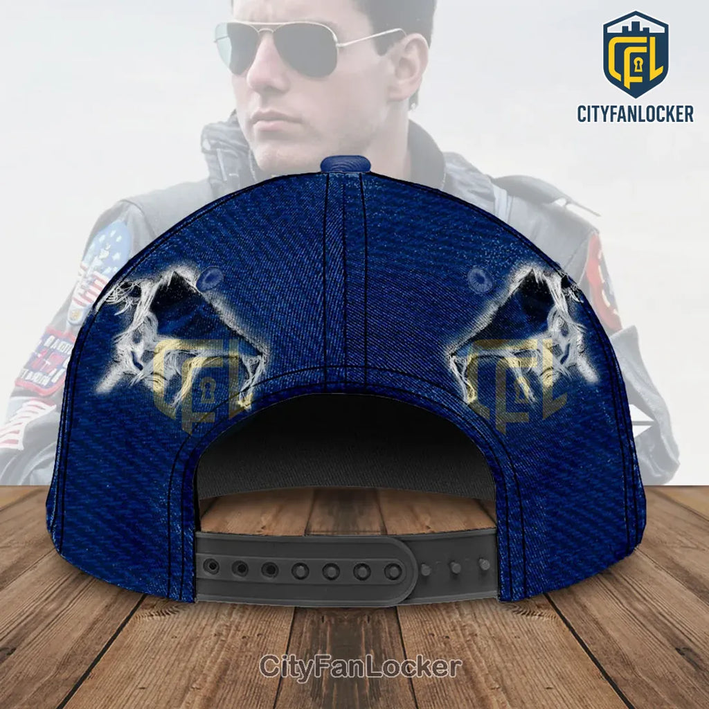 Top Gun Maverick 40th Anniversary Distressed Baseball Cap