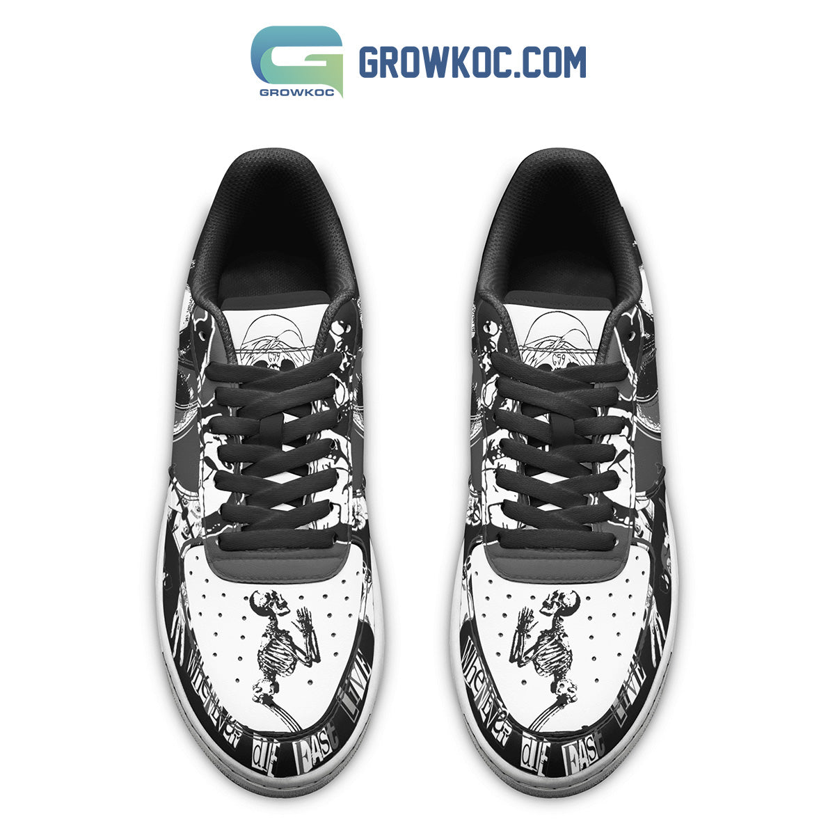 Suicideboys Live Fast Die Whenever Air Force 1 Shoes