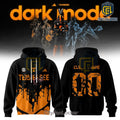 University of Tennessee Dark Mode Custom Name Hoodie