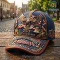 US 250th Anniversary Commemorative Patriotic Baseball Cap