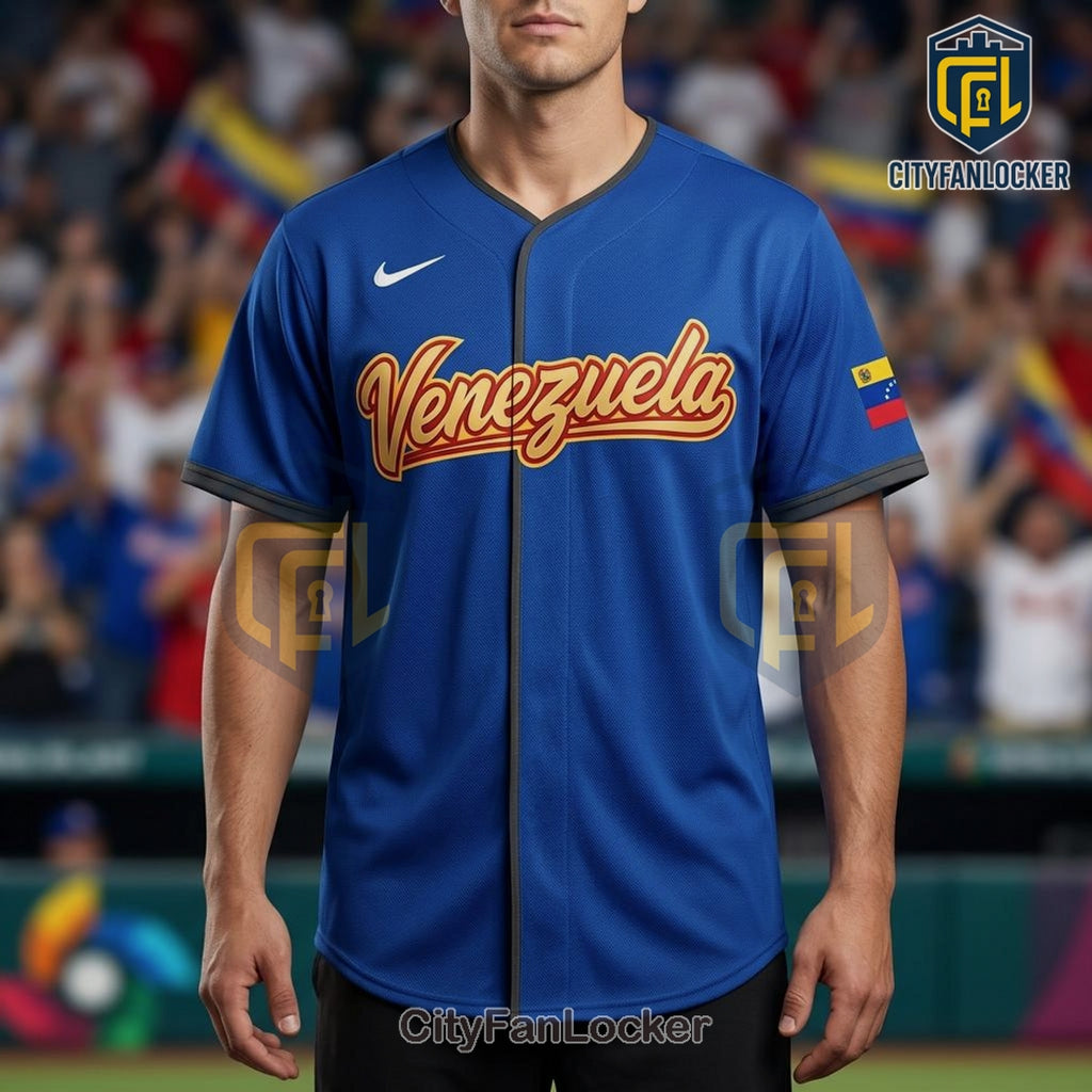 Venezuela Baseball World Classic Champions 2026 Jersey