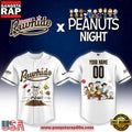 Visalia Rawhide x Peanuts Night 2026 Custom Baseball Jersey