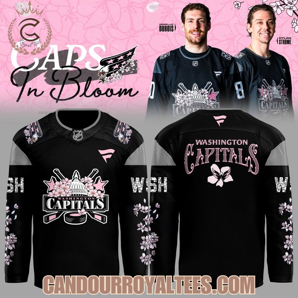 Washington Capitals Cherry Blossom Night Jersey