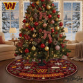 Washington Commanders Christmas Tree Skirt