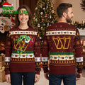 Washington Commanders Grinch Hand Ugly Christmas Sweater