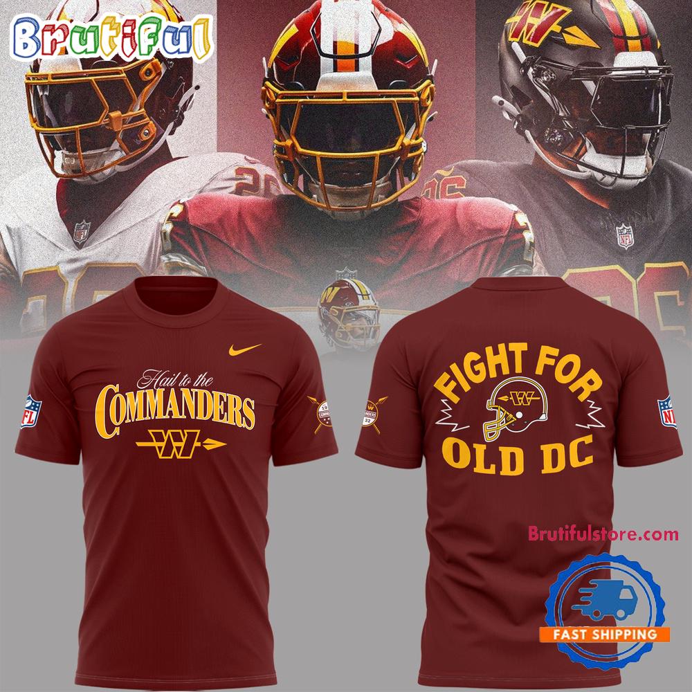 Washington Commanders Hail Raiser Alternate Red T Shirt