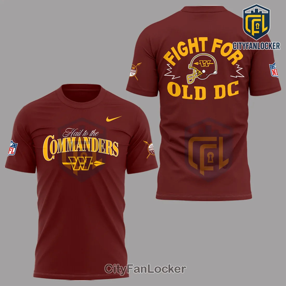 Washington Commanders NFL Hail to the Commanders T-Shirt