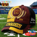 Washington Commanders NFL Split Color New Era Classic Cap