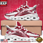 Washington State Cougars Personalized Clunky Sneaker Max Soul Shoes