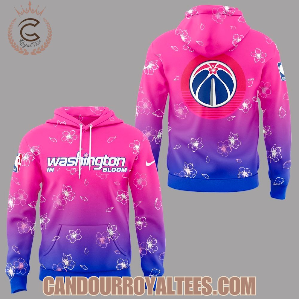 Washington Wizards Back in bloom Hoodie