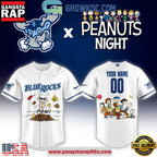 Wilmington Blue Rocks Peanuts Night 2026 Custom Baseball Jersey
