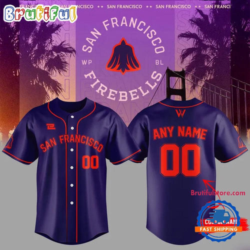 WPBL San Francisco Firebells New Uniform 2026 Basenall Jersey