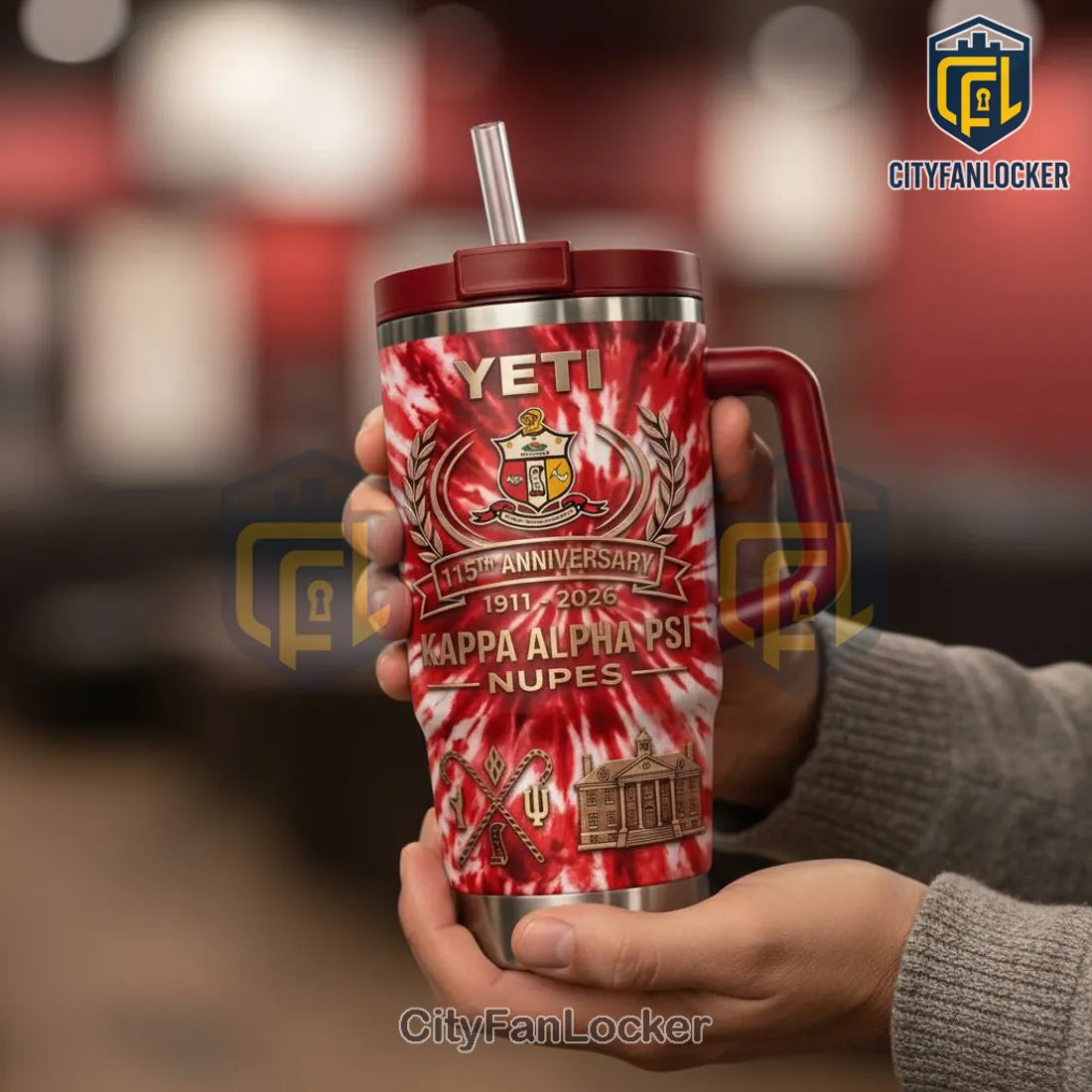 YETI Kappa Alpha Psi 115th Anniversary Stanley Tumbler