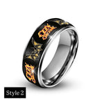Premium Ozzy Osbourne Silver Tungsten Ring
